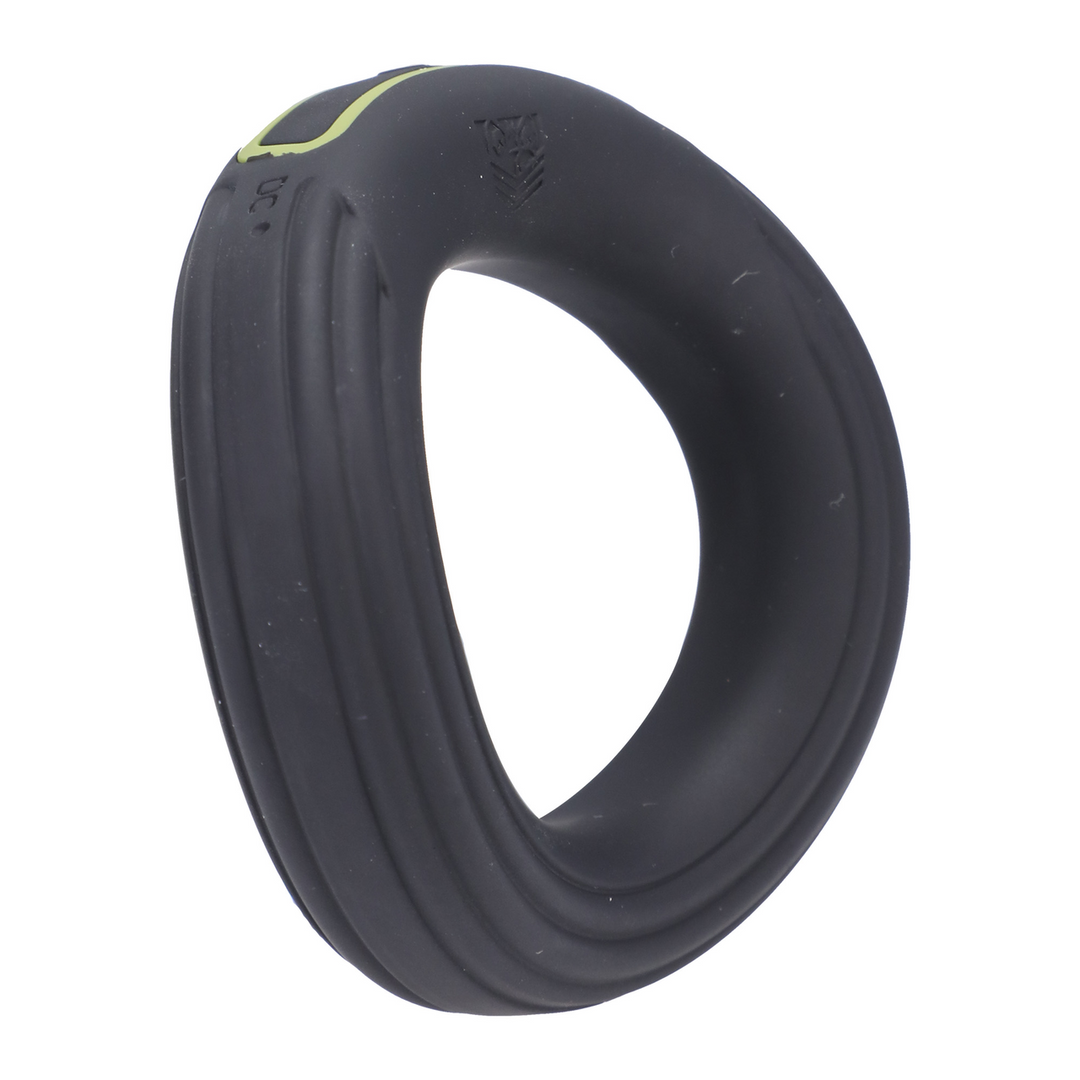 Penisring Rev Throbber mit Vibration groß Schwarz