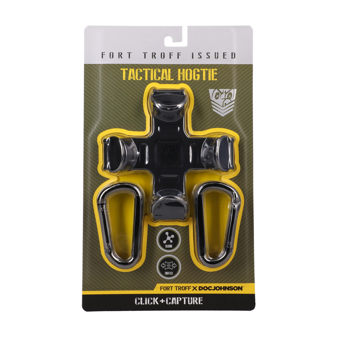 Fesselset Hogtie taktisch Schwarz 12,7 x Ø 12,7 cm