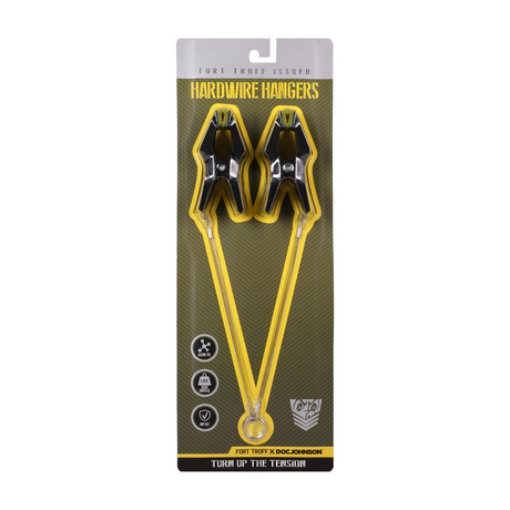 Bondage-Toy Hardwire Hangers Schwarz 28 cm