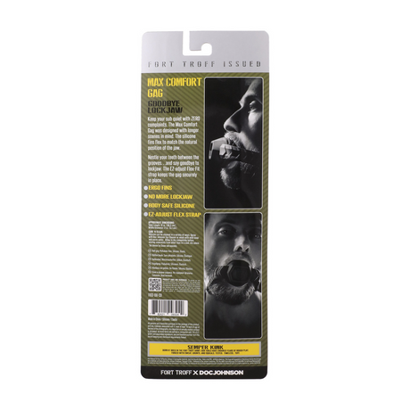 Knebel Max Comfort Schwarz 30,5 x Ø 5,1 cm