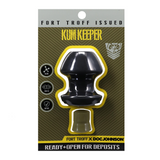 Analplug Kum Keeper mittel Schwarz 5,8 x Ø 5,8 cm