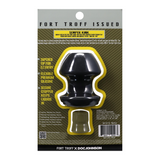 Analplug Kum Keeper mittel Schwarz 5,8 x Ø 5,8 cm