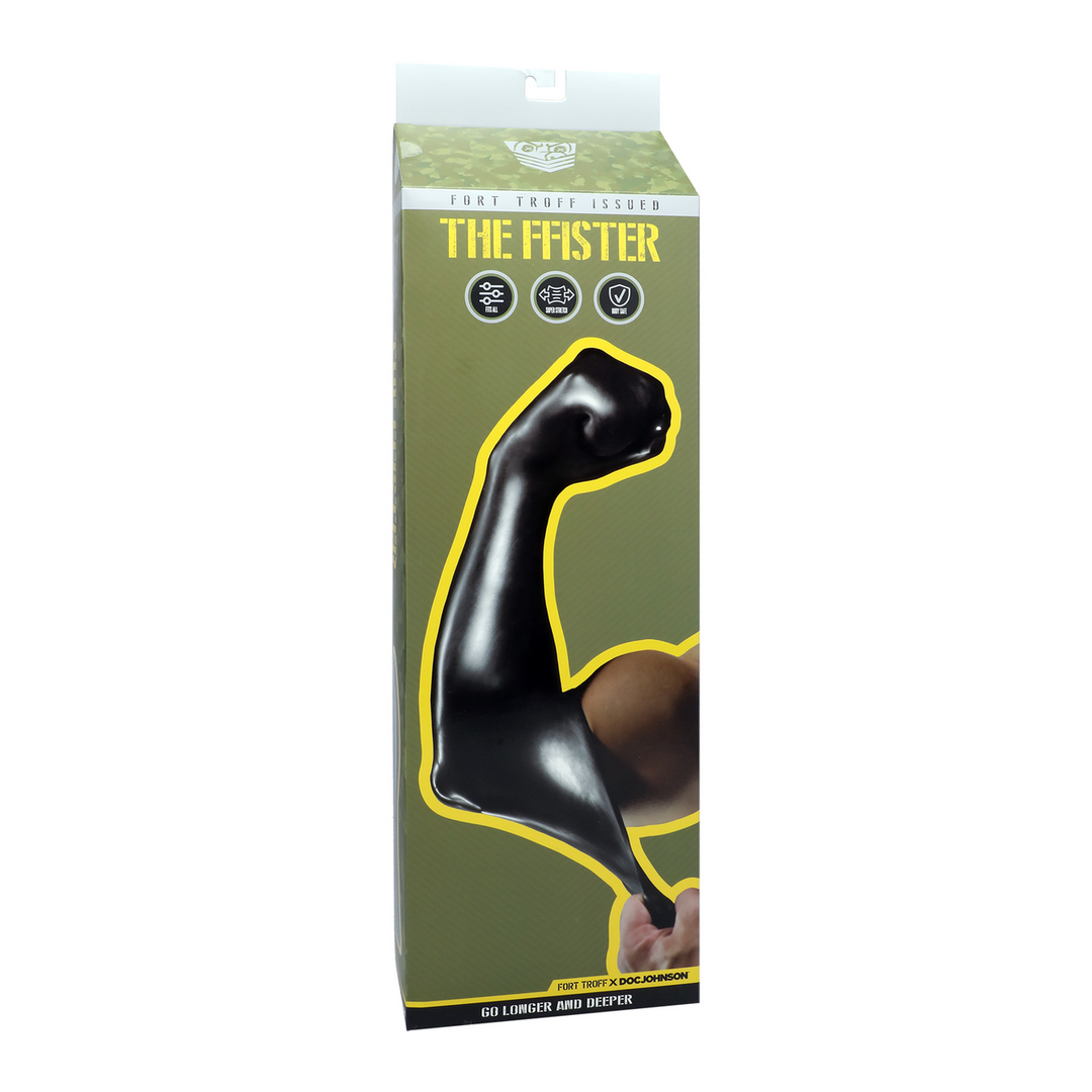Fisting-Arm FFister Schwarz 37,3 x Ø 7,6 cm