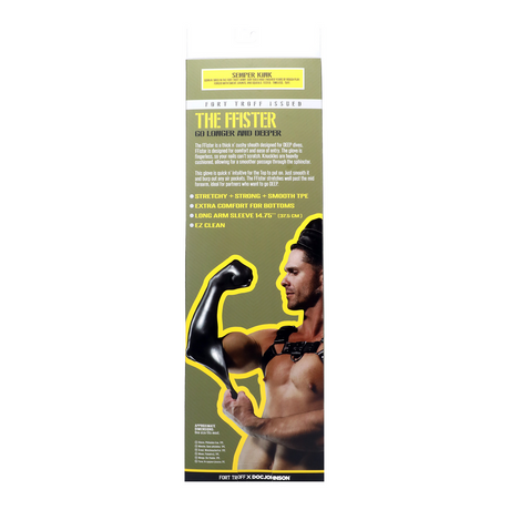 Fisting-Arm FFister Schwarz 37,3 x Ø 7,6 cm