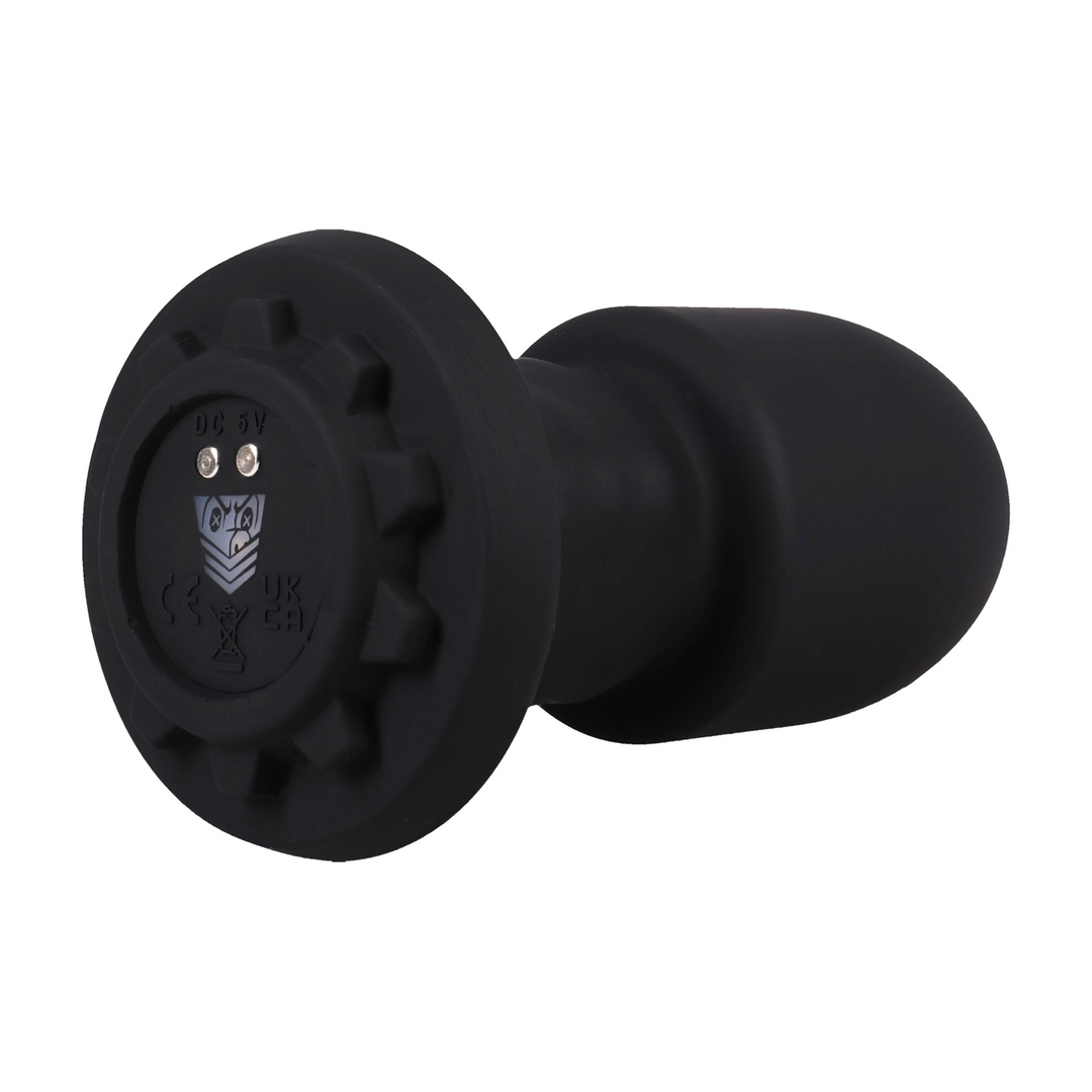 Analvibrator Robo Rimmer Slim mit Fernbedienung Schwarz 10,7 x Ø 4,8 cm