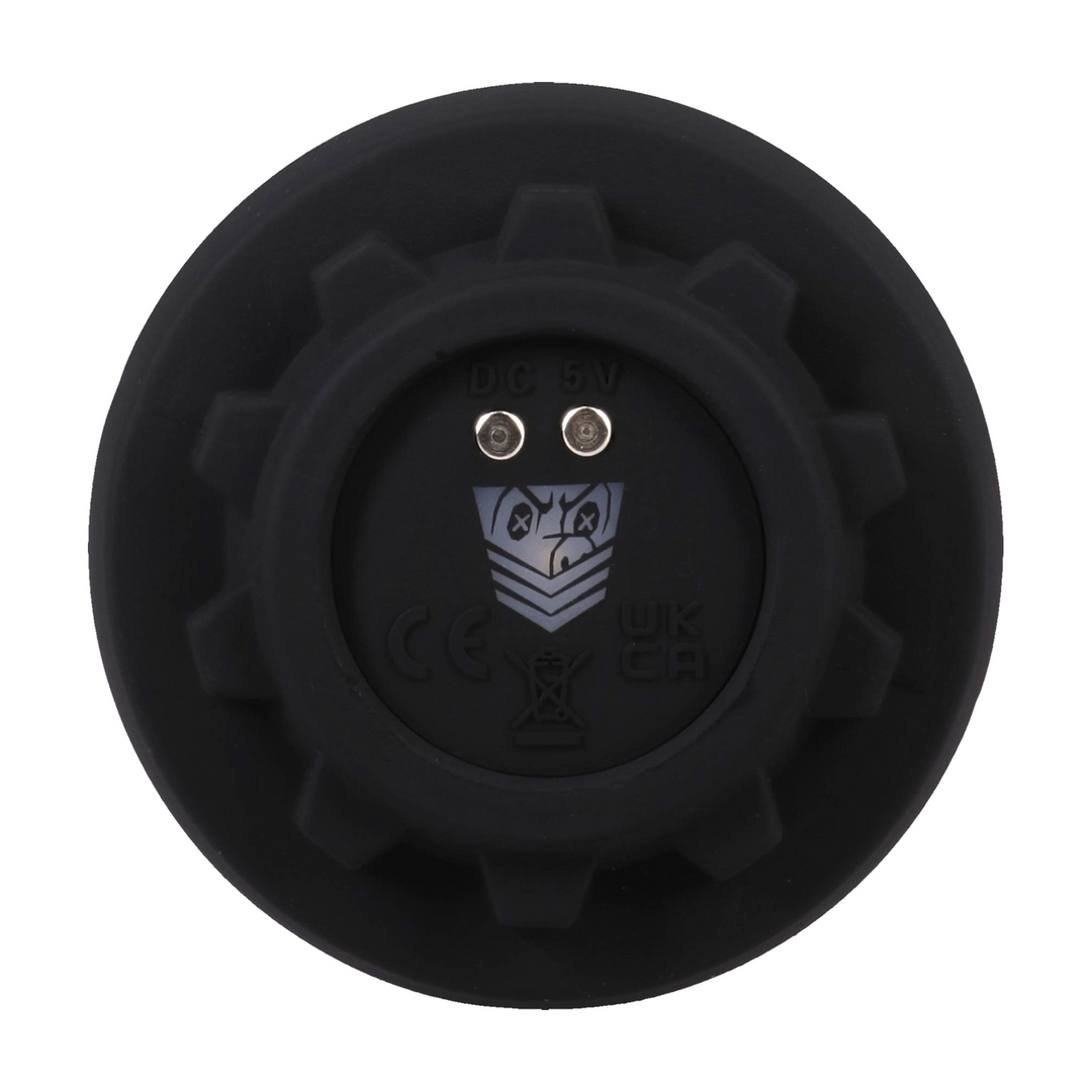 Analvibrator Robo Rimmer Slim mit Fernbedienung Schwarz 10,7 x Ø 4,8 cm