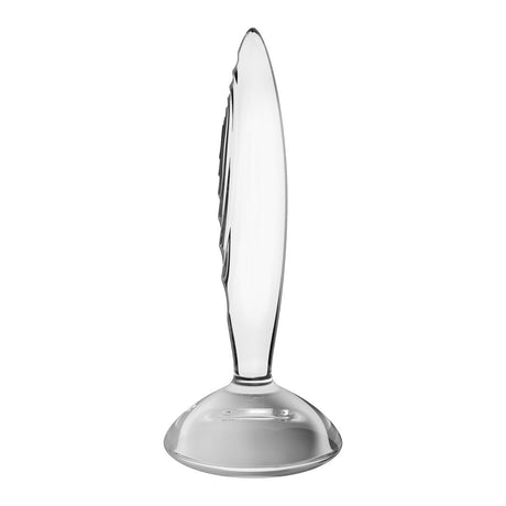 Glasdildo Sparkling Crystal Transparent