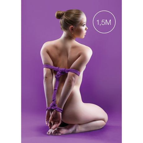 Bondage-Seil Mini Lila 1,5 m