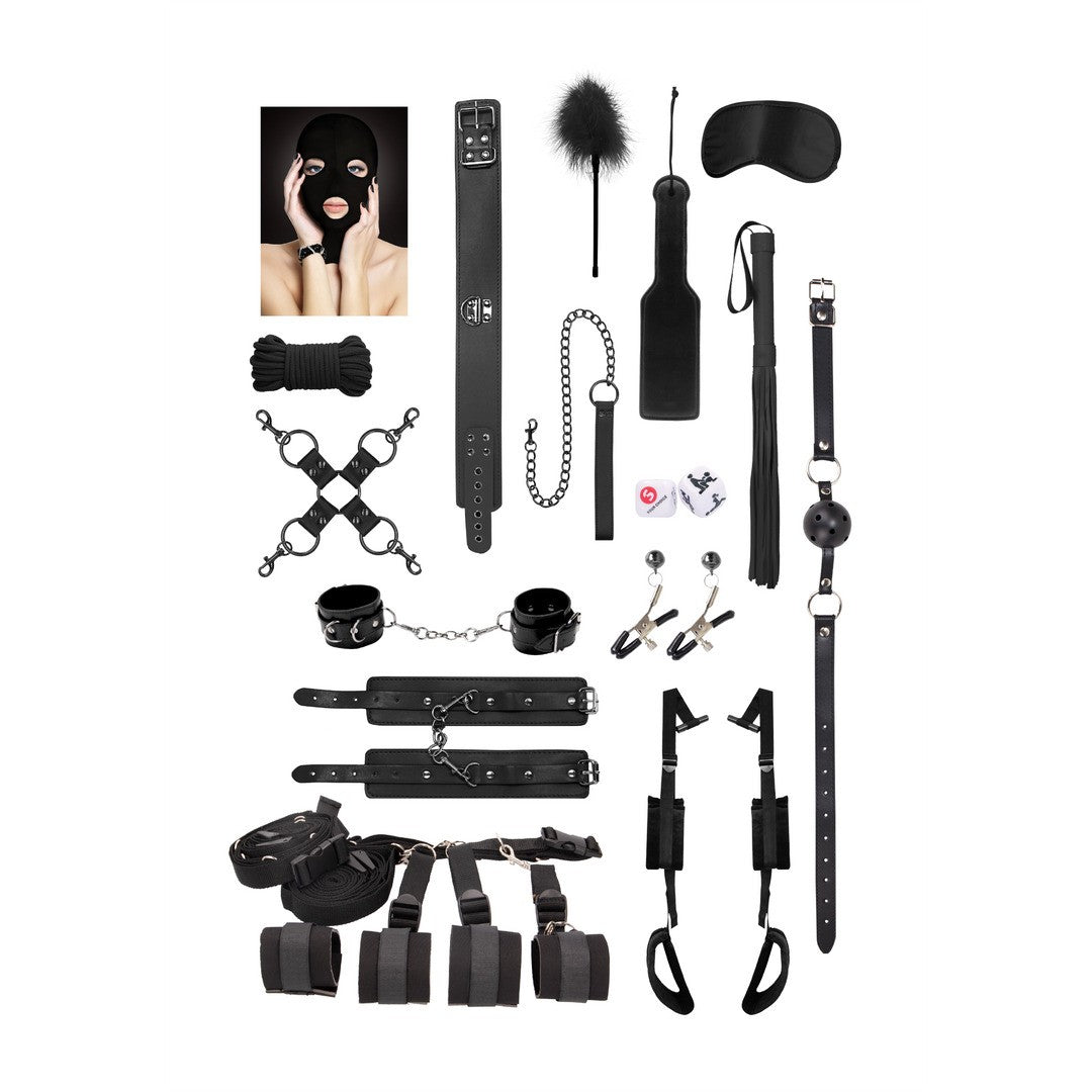 Bondage-Set für Profis Schwarz