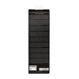 Penisring-Set aus Silikon mit Plug Schwarz