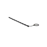 Penisring-Set aus Silikon mit Plug Schwarz