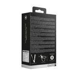 Strap-on mit Doppelvibration und Akku verstellbar Schwarz