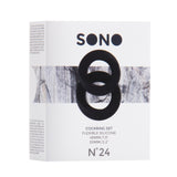 Penisring-Set No. 24 Schwarz Ø 3,2 cm