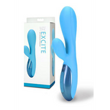 Rabbit-Vibrator Excite Silikon Blau