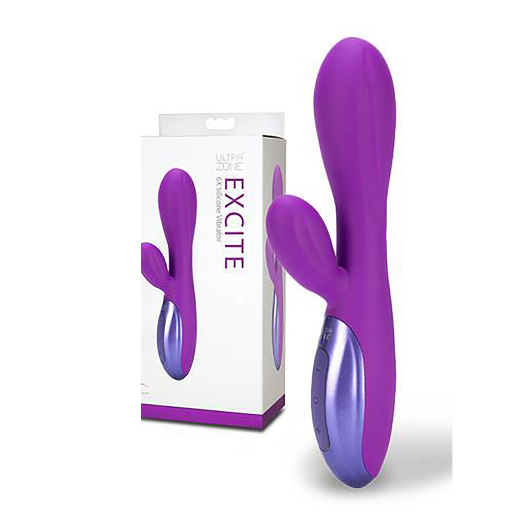 Rabbit-Vibrator Excite Silikon Blau
