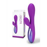 Rabbit-Vibrator Excite Silikon Blau