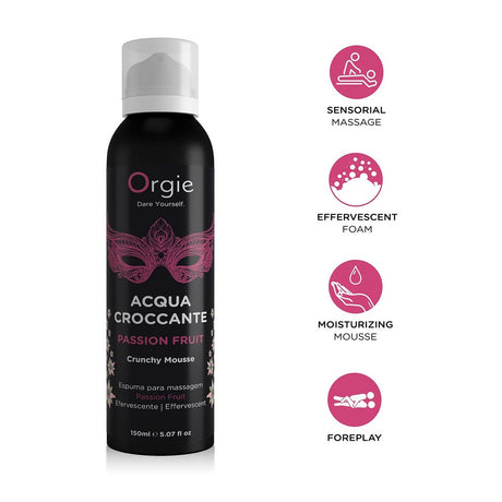 Massageschaum Acqua Croccante Passionsfrucht 150 ml