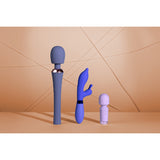 Massagestab kraftvoll mit festem Griff Blau