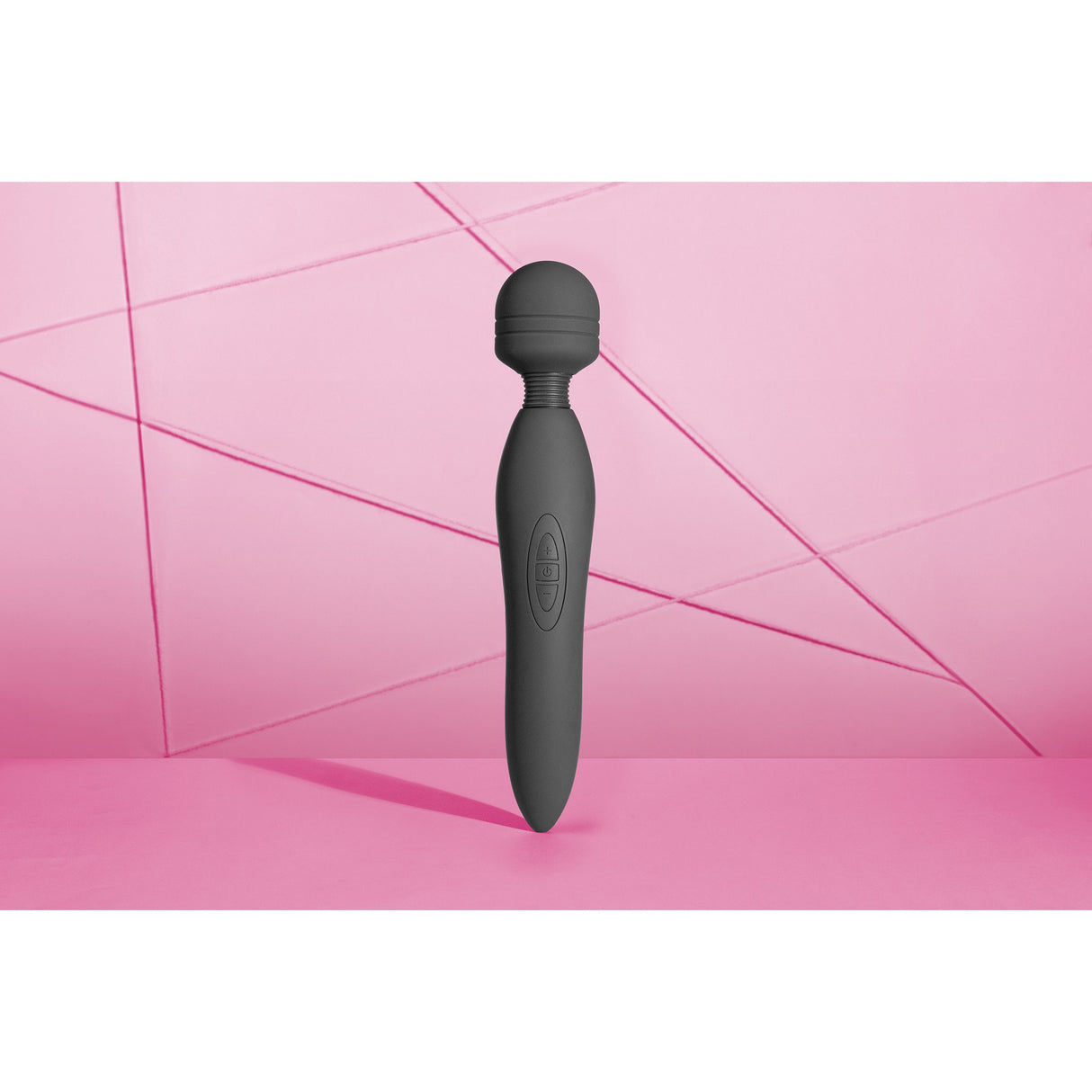 Massagestab kraftvoll Schwarz