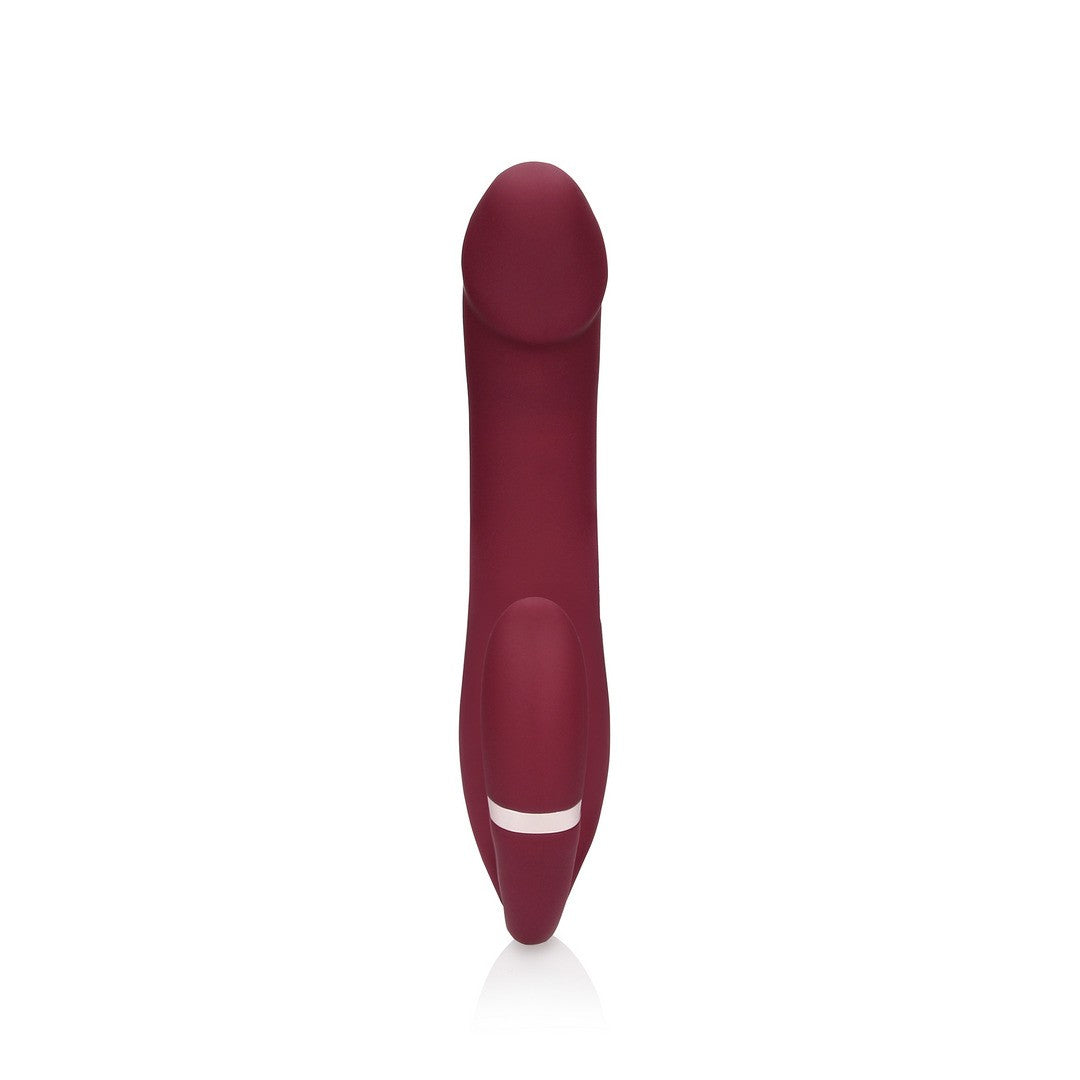 Strapless Strap-on biegsam mit Vibration