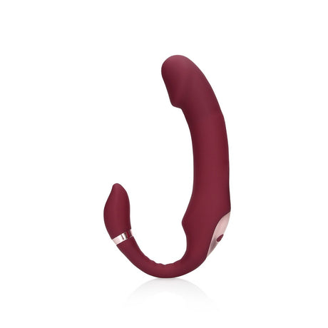 Strapless Strap-on biegsam mit Vibration – Ansicht 6