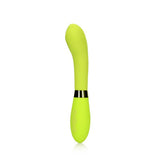 G-Punkt-Vibrator aus Silikon Grün