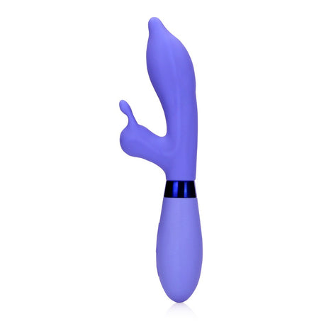 Rabbit-Vibrator aus Silikon spitz zulaufend