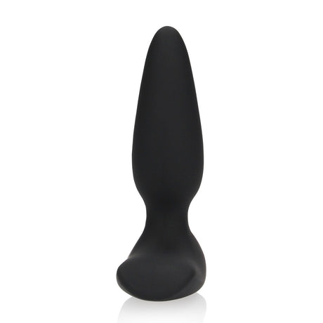 Analvibrator glatt mit Fernbedienung Schwarz