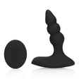 Analvibrator mit Perlen und Fernbedienung Schwarz 12,2 x 2,9 cm