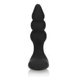 Analvibrator mit Perlen und Fernbedienung Schwarz
