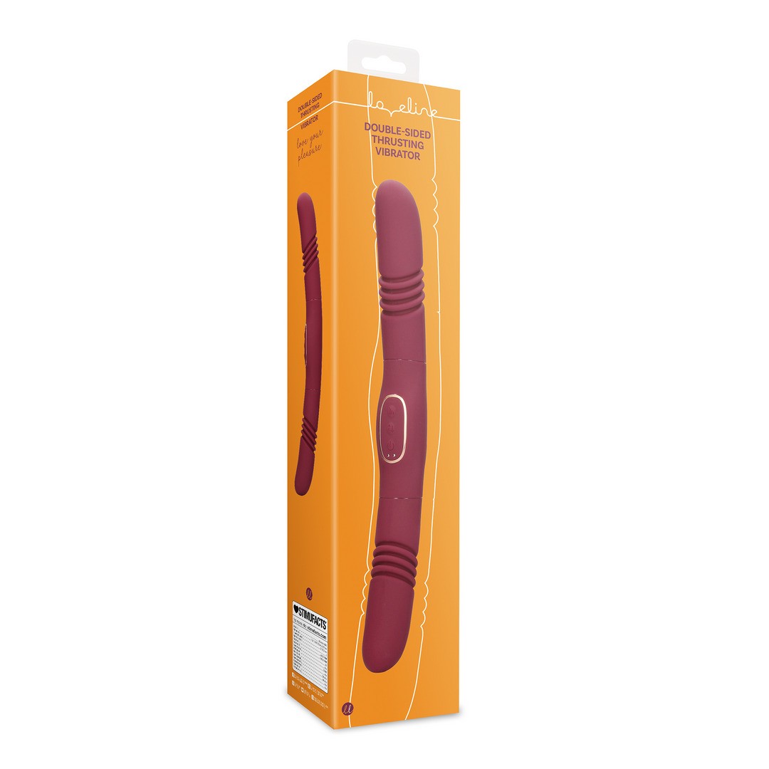 Vibrator doppelseitig mit Stoßfunktion