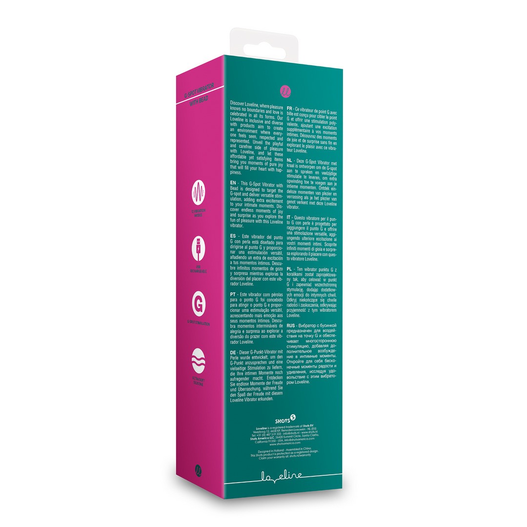 G-Punkt-Vibrator mit Perle Grün