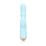 Penisring mit Pulswellen und beweglichem Ring Blau