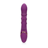 Vibrator mit 3 beweglichen Ringen Lila