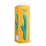 G-Punkt-Vibrator Schmetterling mit Flatterfunktion Blau