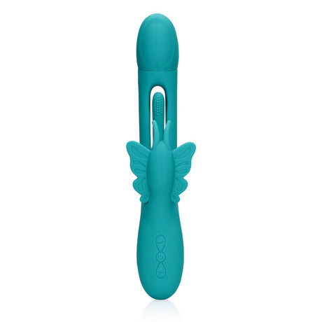 G-Punkt-Vibrator Schmetterling mit Flatterfunktion Blau