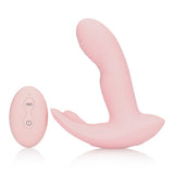 Vibrator tragbar mit Fingerbewegung und Fernbedienung Rosa
