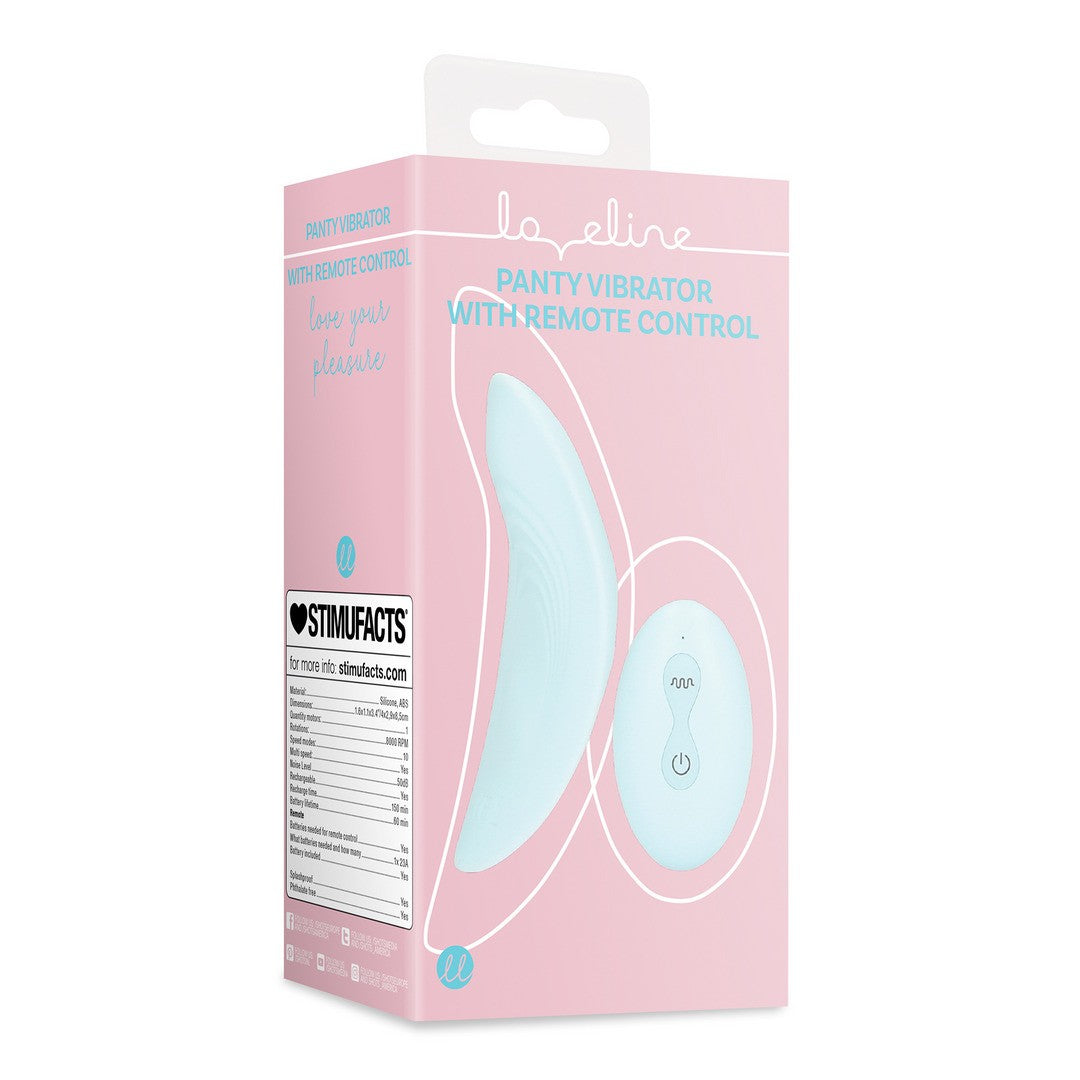 Panty-Vibrator mit Fernbedienung Blau