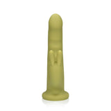 Rabbit-Vibrator ultraweich rotierend Grün