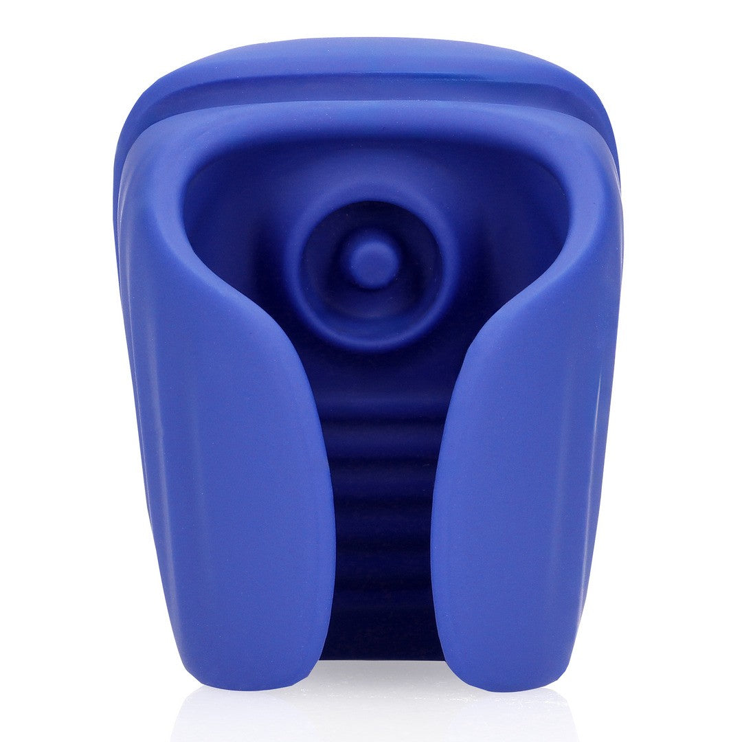 Masturbator mit Vibration und Pulswellen Blau