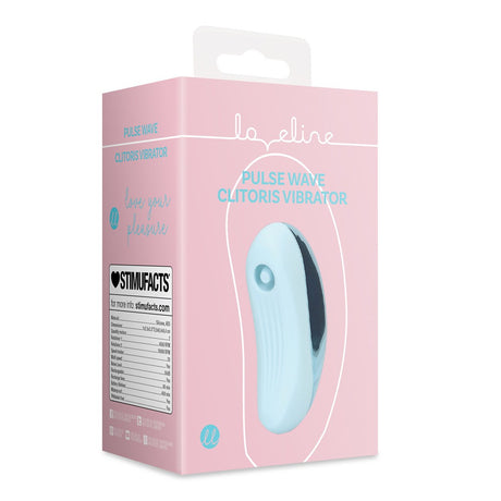 Klitoris-Vibrator mit Pulswellen Blau