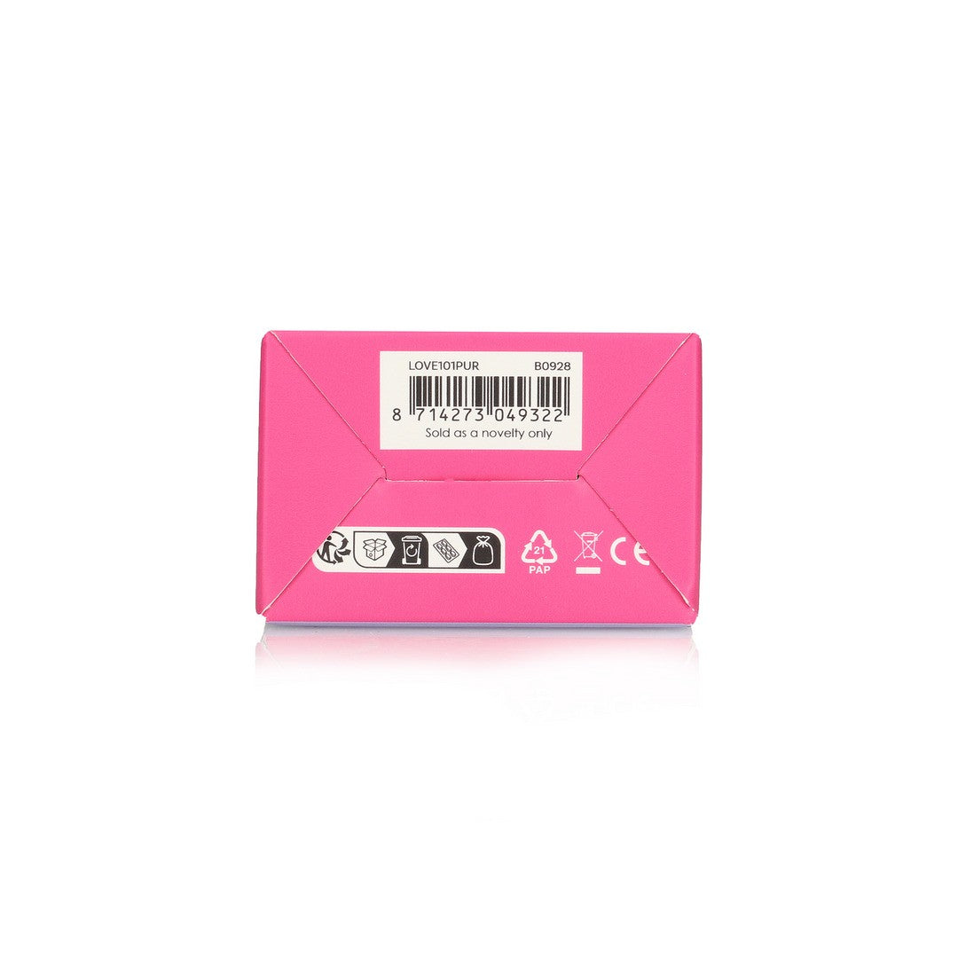Finger-Vibrator aus Silikon Flieder
