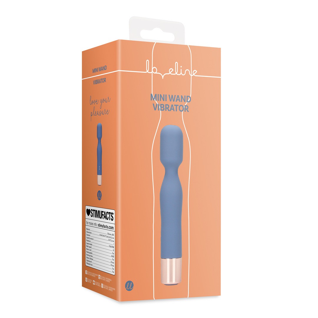Massagestab Mini Blau