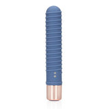 Mini-Vibrator gerippt Blau