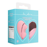 Vibrator Herzform mit Klopffunktion Rosa