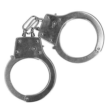 Handschellen aus Metall Silber