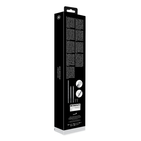 Spreizstange verstellbar Silber