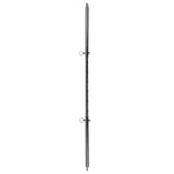 Spreizstange verstellbar Silber