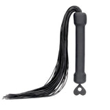 Peitsche aus Silikon Schwarz