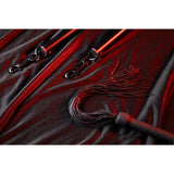 Peitsche aus Silikon Schwarz